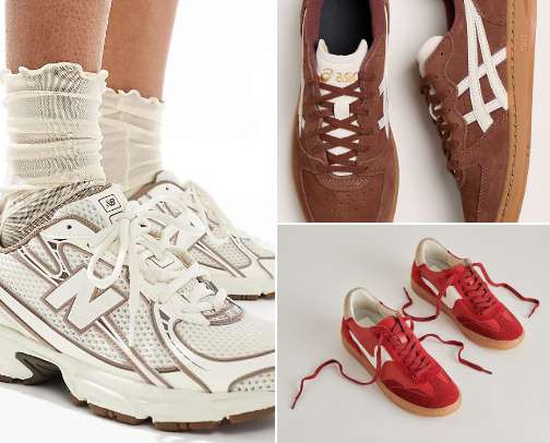 The Ultimate It Girl Sneaker Guide cover photo collage