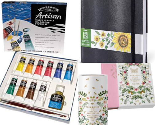 Best Art Supplies for Painting with Joy – Pencils, Paints & More I Use cover photo collage