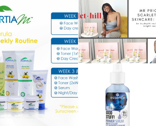 everyday skincare cover photo collage