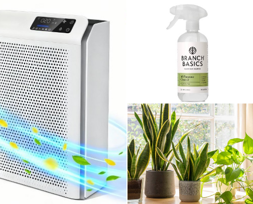 Must Haves, Home essentials, healthy living cover photo collage