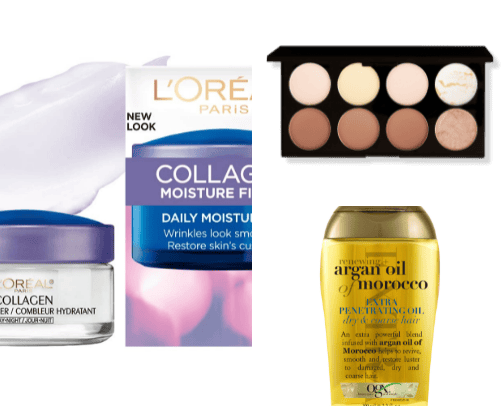 beauty and self care cover photo collage