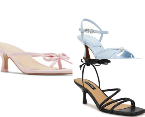 Cute heels for this summer - under 100$ cover photo collage