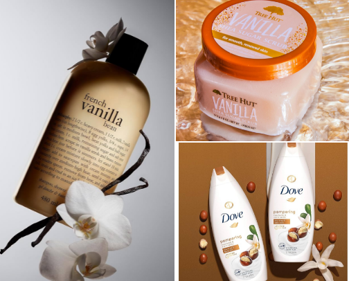 how to smell like vanilla all day 🧁 cover photo collage
