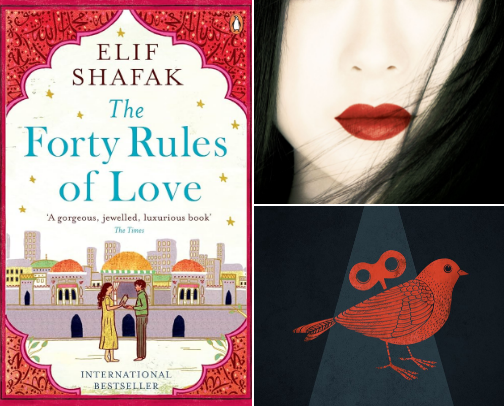 Rue reads(mostly Fiction) cover photo collage