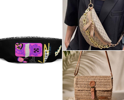 Bags from Shein cover photo collage