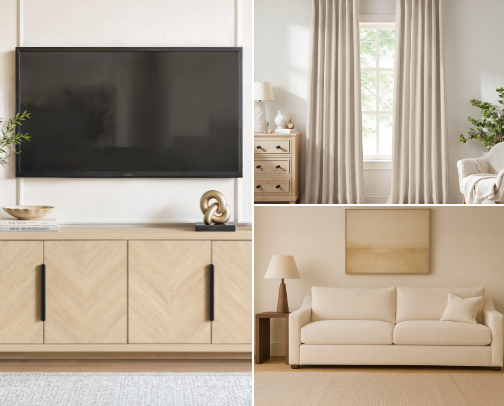 The Elevated Neutral Home cover photo collage
