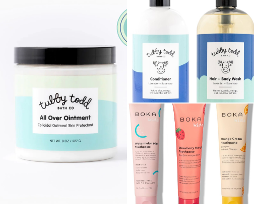Products I feel safe using on my kids! cover photo collage