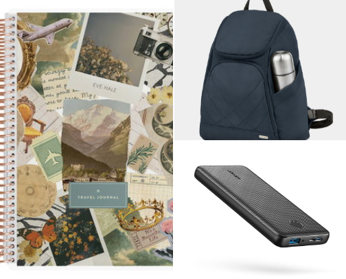 Solo Mom Travel Essentials cover photo collage