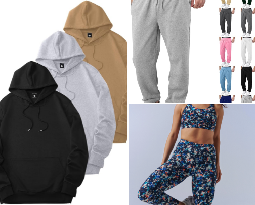 SweatShirts / Sweatpants AND Sweaty Betty!!! cover photo collage
