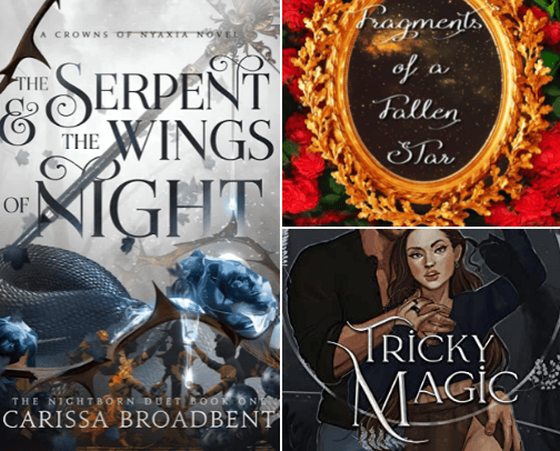 Romantasy Must Reads cover photo collage