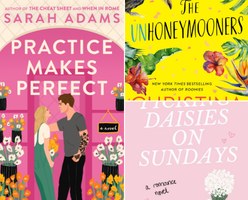 romance recs cover photo collage