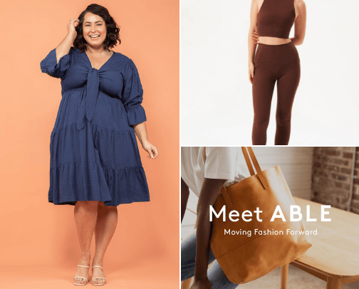 Clothing for plus size woman cover photo collage