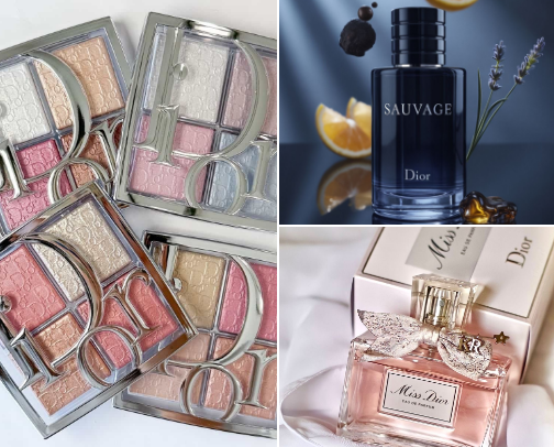 Dior favorites ✨🫧🌸 cover photo collage