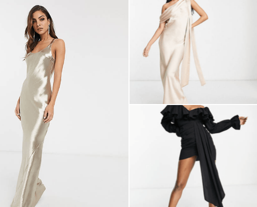 Dresses under 100€- Asos  cover photo collage