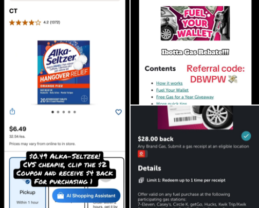 My TikTok Couponing Deals cover photo collage