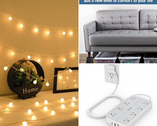 Dorm Essentials cover photo collage