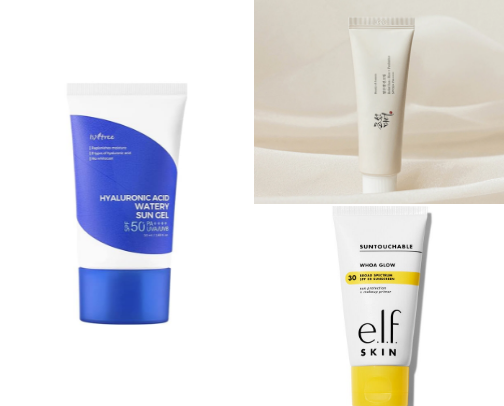 Sunscreen essentials! cover photo collage