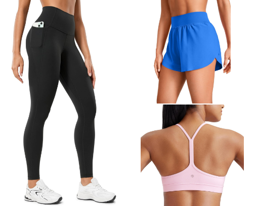 Shop - Amazon - Athletic Finds cover photo collage