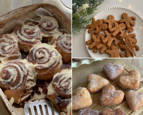 winter treats i'm obsessed with for the holidays cover photo collage