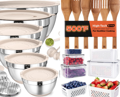 Manual Kitchen Essentials: Reliable & Functional ✨ cover photo collage