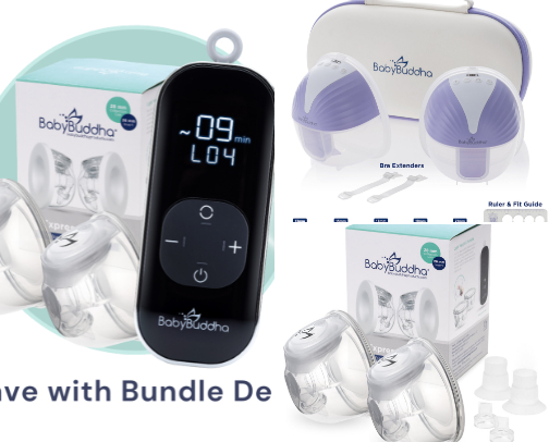 Baby Buddha Pump Essentials— Optimize your milk output cover photo collage