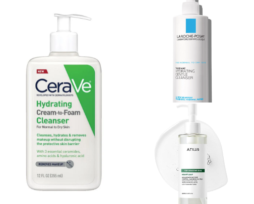 Skincare favorites cover photo collage