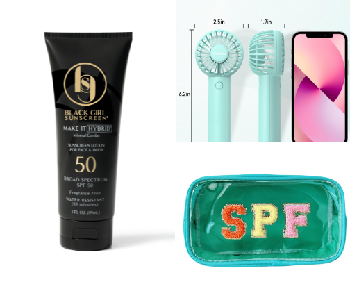 My summer beach must haves cover photo collage