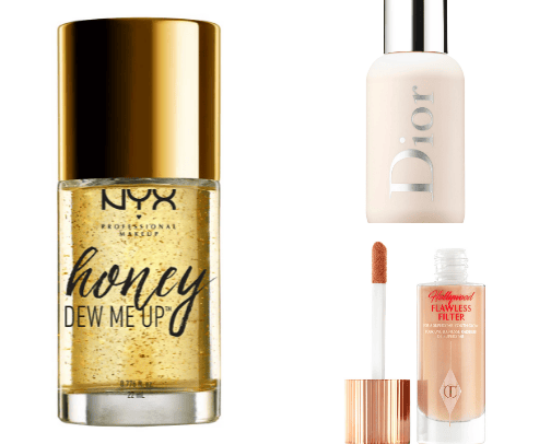 Everyday makeup routine cover photo collage