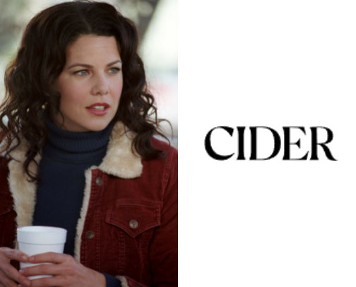 Lorelai Gilmore Inspired Cider Finds cover photo collage