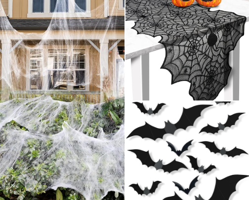 Affordable Halloween Decor cover photo collage