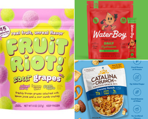 Snacks cover photo collage