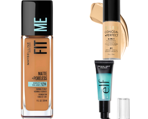 Beauty finds for when you don't want to spend all your dimes. cover photo collage