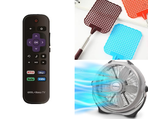 Everyday home items cover photo collage
