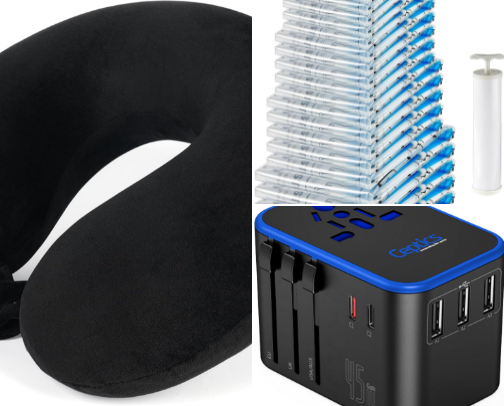 The Stress-Free Travel Essentials cover photo collage