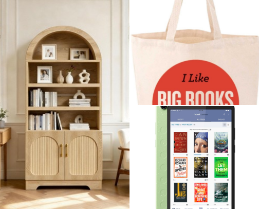 Stuff for the Book Girlies 📚 cover photo collage