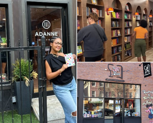 Black owned Book stores in NYC cover photo collage