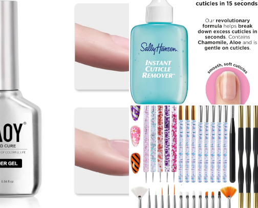At Home Nail Essentials cover photo collage