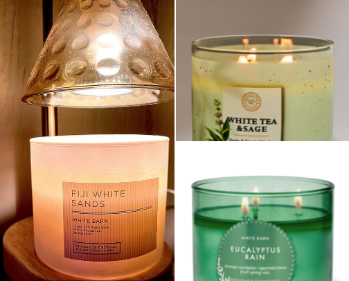 My favorite candles for relaxation cover photo collage