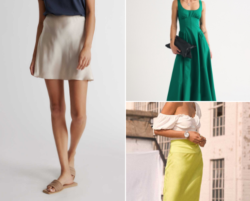 The Best Summer Skirts for Women 2026: Fabrics & Silhouettes That Actually Flatter cover photo collage
