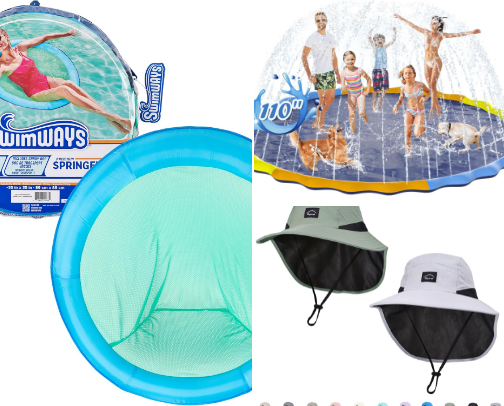 Summer fun for kids at home! cover photo collage
