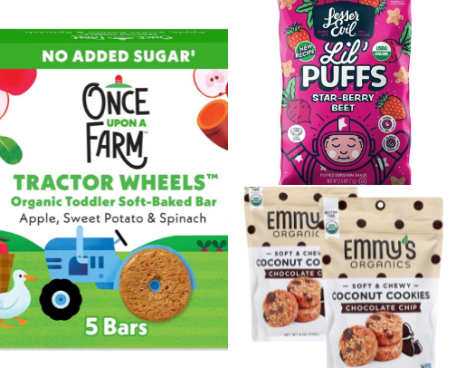Non-Toxic Toddler Snacks cover photo collage