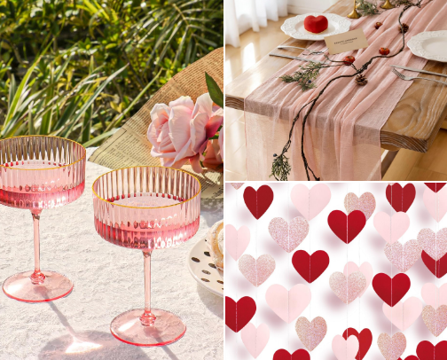 Galentines Day cover photo collage