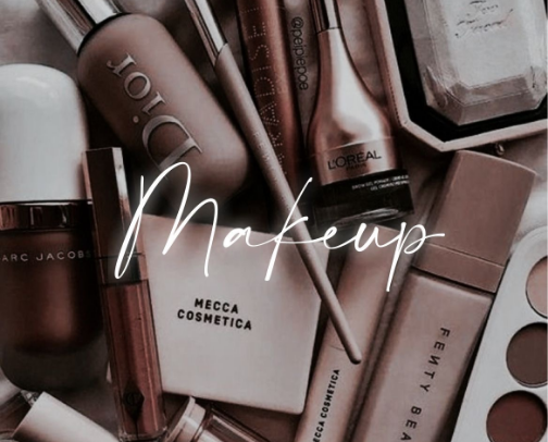 makeup💄 cover photo collage