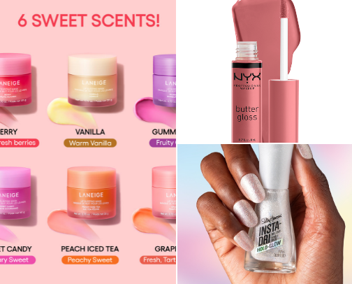 My favorite beauty recs cover photo collage
