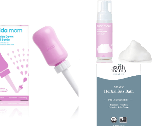 Postpartum cover photo collage