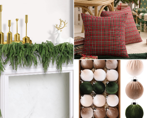Christmas Home Decorating cover photo collage