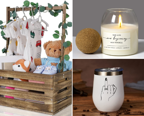 gift guide cover photo collage