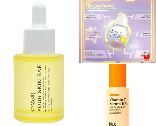 Best Brightening Serums: 100% Indonesian Local Brands cover photo collage