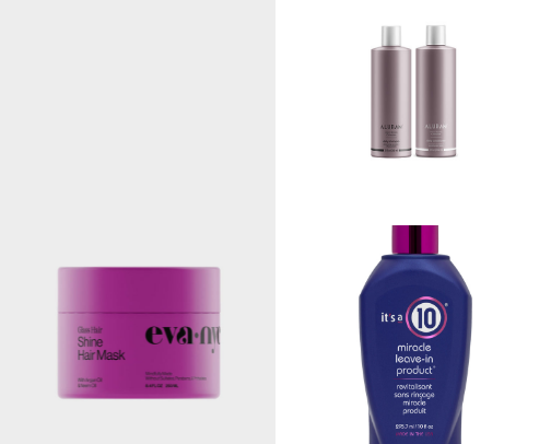 hair care cover photo collage