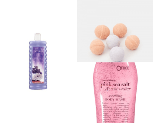 Body bath cover photo collage